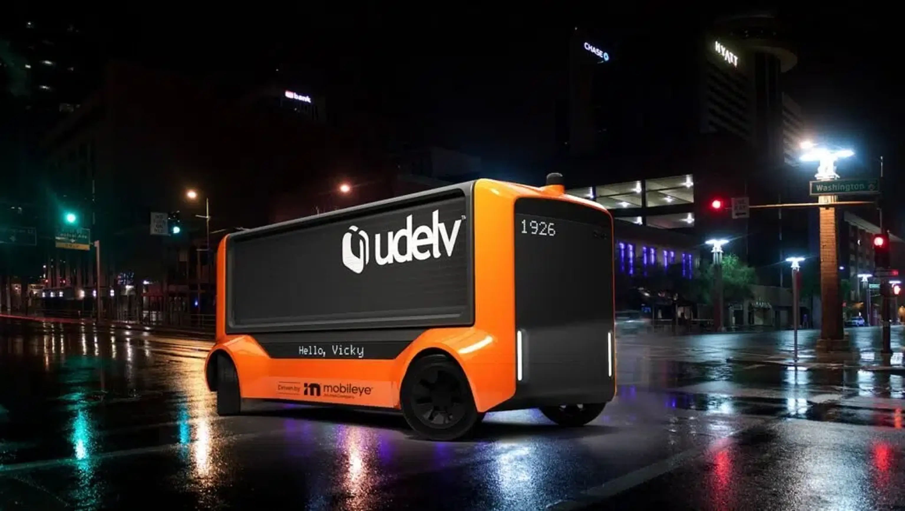 Udelv autonomous vehicle